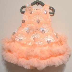Baby girls Orange dress